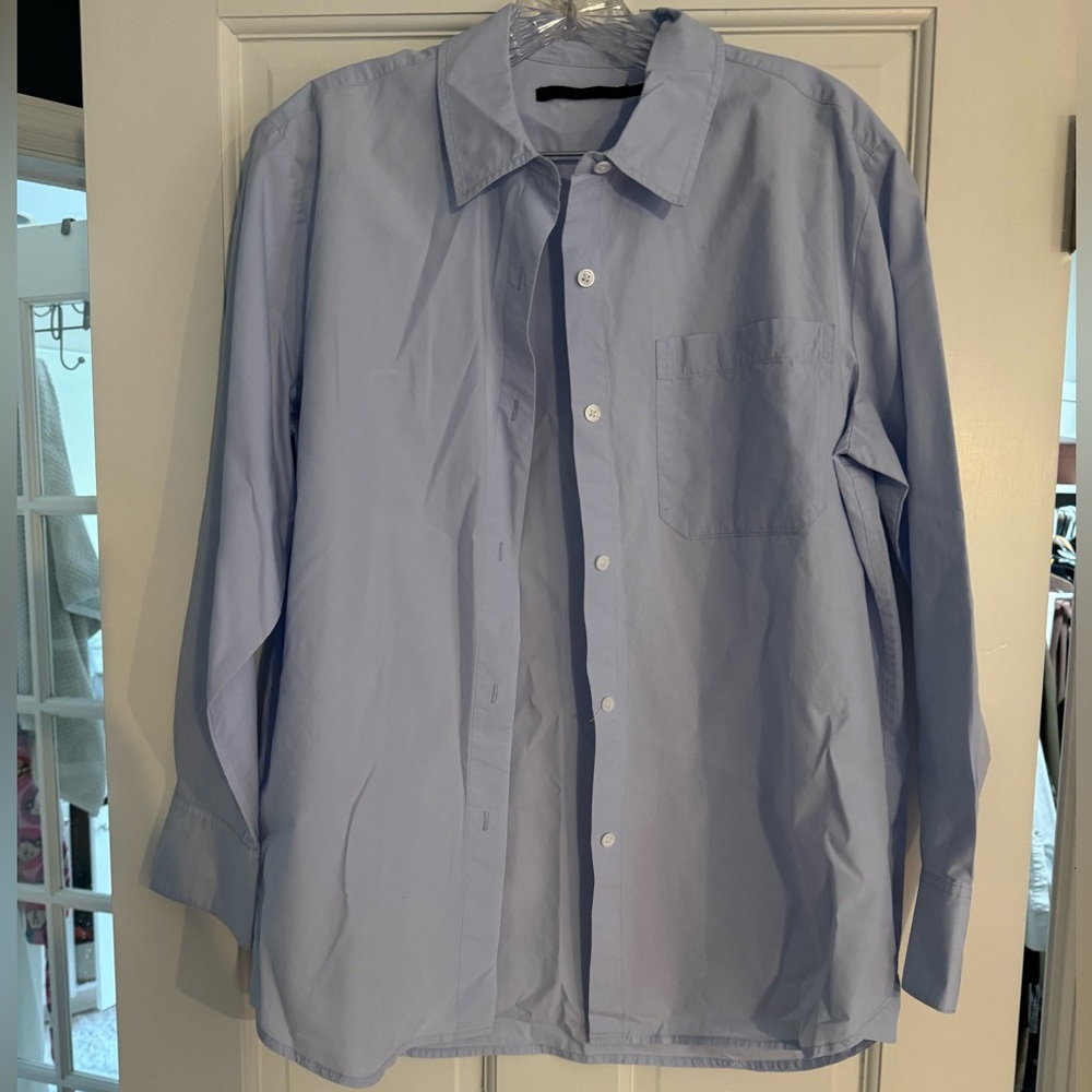 Jenni Kayne Light Blue Button-Down Shirt